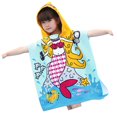 thumbnail image 2 of Children Bath Cloak Cartoon Kids Shower Hooded Towel Bathing Drying Pullover Poncho  Type 4, 2 of 10