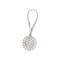 thumbnail image 2 of TIMIFIS Plastic The Curtain Bands, Home Decor Magnetic Tiebacks for Curtains 1Pc Sparkling Crystal Flower Curtain Tiebacks Curtain Buckle Clips with High Elastic Spring Wires for Home Decoration, 2 of 6