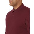 thumbnail image 3 of Jerzees T-Shirt de Sport en Jersey à Manches Courtes pour Hommes SpotShield, 4X, Bordeaux, 3 of 5