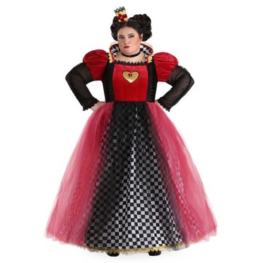 Plus Size Ravishing Queen of Hearts Costume for Plus Size Women 1X 2X