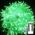thumbnail image 1 of LEDs Christmas Lights, 10m 80LED Christmas Tree Lights Outdoor Fairy Christmas String Light with Remote Fairy Twinkle Lights Tree String Lights USB, 1 of 8