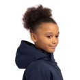 thumbnail image 4 of Trespass Girls Rain Jacket Astound Navy 9/10, 4 of 7