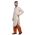 thumbnail image 3 of Atasi Kurta Pathani pour Hommes à Col Classique à Manches Longues Salwar Ensemble de Kurta de Mariage, 3 of 5