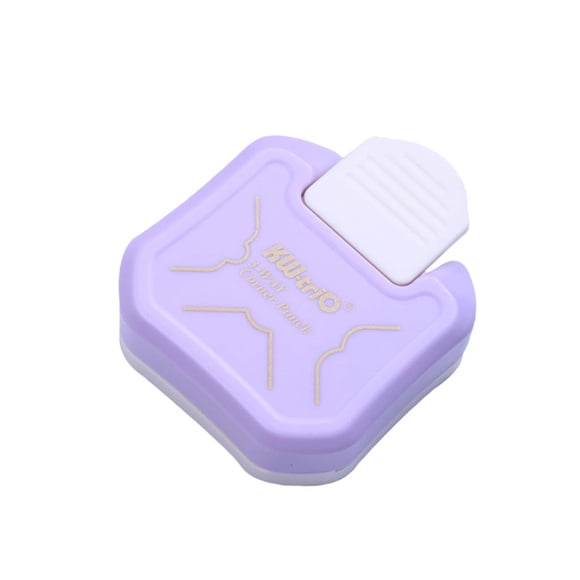 Premium 3 in 1 Corner Punch 4mm 7mm 10mm Handmade Edger for DIY Card Making And Edging , , 59x34x70mm