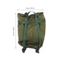 thumbnail image 4 of EeaseCA Stuff Sack Compression Bag Sleeping Bag Compression Bag Portable Quilts Storage Bags for Camping Hiking Backpacking (Green), 4 of 7