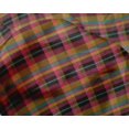thumbnail image 3 of oneOone Silk Tabby Fabric Madras Check Print Fabric By The Yard 42 Inch Wide, 3 of 3