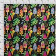 thumbnail image 4 of oneOone Rayon Black Fabric Texture Sewing Craft Projects Fabric Prints By Yard 56 Inch Wide-CK, 4 of 5