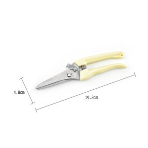 Garden Plant Pruning Shears with Straight Stainless Steel Precision Blades for Garden Pruning Accessories