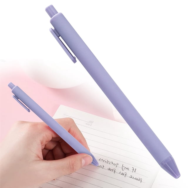 Meiiso Stylo Rétractable Violet - Stylo de Faveur pour Douche Nuptiale, Liquidation d'Inventaire Importante Achat Éclair