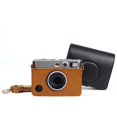 thumbnail image 2 of Retro Camera Bag for Fujifilm Instax Mini EVO, PU Leather Protective Shoulder Bag with Adjustable Strap, Scratch-Free Microfiber Lining, 2 of 8