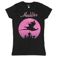 thumbnail image 1 of Disney Aladdin Flying High Magic Carpet Silhouette Womens Graphic T-Shirt (3X), 1 of 1