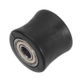 thumbnail image 3 of Unique Bargains 8mm Chain Roller Pulley Tensioner Wheel Guide Concave Type for Bike Sliding Door Black, 3 of 6