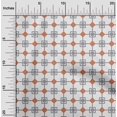 thumbnail image 1 of oneOone Georgette Viscose Fabric Square & Triangle Geometric Printed Fabric 1 Yard 42 Inch Wide, 1 of 1