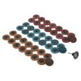 thumbnail image 1 of Grinding Disc, 45Pcs Flap Discs, 2” 180/320/400 Felt Polishing Disc Kit For Home, Workshop Builders, DIY Enthusiasts, 1 of 8