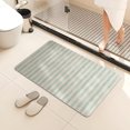 thumbnail image 3 of Lunxisen 1 Pcs Retro Striped Bathroom Rug Non Slip Absorbent Quick Drying Bath Mat for Home Decor Shower Floor, 3 of 8