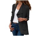 thumbnail image 1 of Cardigan Mode Femme Col en V Manches Longues Poches Veste, 1 of 6