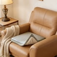 thumbnail image 1 of Coussin de Siège Réversible Double Face en Soie Glacée, Coussin Rafraîchissant d'Été et d'Hiver Chaud et Doux, Respirant à Haute Résilience, Coussin Toutes Saisons pour Chaise de Bureau, Maison, Sofa, Siège d'Auto, Usage Quotidien, 1 of 6