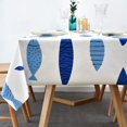 thumbnail image 1 of Fall Sunflower Vinyl Tablecloth Rectangle Plastic PVC Oilcloth Tablecloths Wipeable Table Cloth Cover for Foot Folding Tables Kitchen Dining Room Table Crafting x, 1 of 7