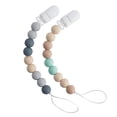 thumbnail image 1 of RKSTN 2 PCS Silicone Pacifier Clips for Babies with One Piece Design, Safe Teething Beads, Baby Boy and Girl Essentials, Newborn Must-Have Accessories, 1 of 5