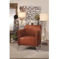 thumbnail image 1 of Topline Home Furnishings Brown Leather Accent Chair, 1 of 7