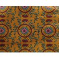 thumbnail image 4 of oneOone Georgette Viscose Fabric Leaves & Floral Block Printed Craft Fabric BTY 42 Inch Wide, 4 of 4