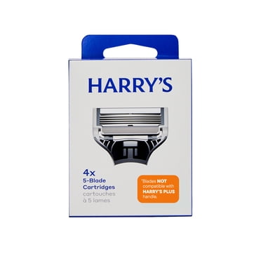 Harry's Lames Originales - Recharge Razor pour Hommes pour un Rasage Lisse - Remplacement de Tête Razor - Cinq Lames Tranchantesnités