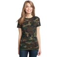 thumbnail image 5 of District Made - T-Shirt Fin Camouflage pour Femmes, Rose m, 5 of 5