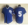 thumbnail image 1 of Retro baseball jersey Kansas City Royals jersey embroidered baseball jersey, 1 of 1
