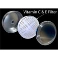 thumbnail image 4 of Cali Tropical Rain Shower Head Round Vitamin C & E Filter - 4 pack, 4 of 4