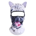 thumbnail image 1 of TIELUTT 3D Animal Ski Face with Ears For Music Festivals Raves Ski Halloween Party Outdoor Activities Riding Gear for Women Winter Snap Back Wrap Head Cover Outdoor Voices Doing Things Hat, 1 of 3