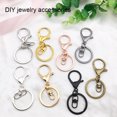 thumbnail image 3 of Maytalsory 10pcs Metal Carabiners Lobster Claw For Keychain - Strong And Functional Accessories For Easy Key Swimming black 1Set, 3 of 6