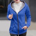 thumbnail image 2 of Timegard Quarter Zip Pullover Women Stand Collar Drop Shoulder Sweatshirts Fall Winter Solid Color Tops, 2 of 6