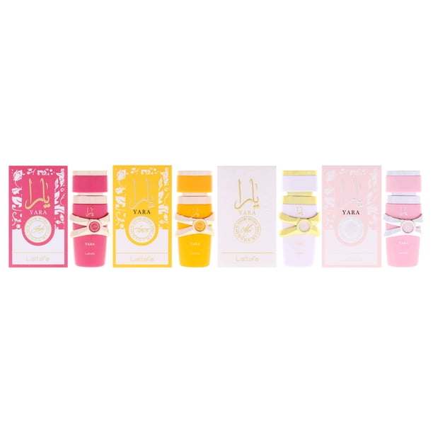 Yara Collection by Lattafa for Women - 4 Pc Mini Gift Set 0.16oz