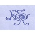 thumbnail image 1 of Ahgly Company Machine Washable Indoor Rectangle Transitional Lavender Blue Area Rugs, 8' x 10', 1 of 7