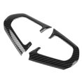 thumbnail image 4 of Carbon Fiber Style Car Interior Steering Wheel Button Frame Trim for BMW 5 Series G30 2017-2018, 4 of 9