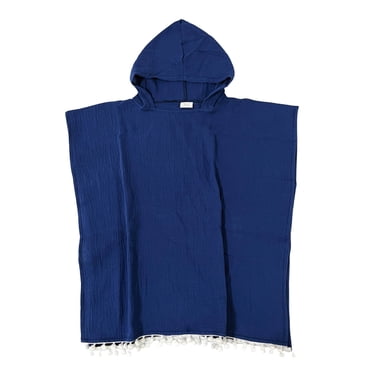 TBWNWG Peignoir à Capuche Léger pour Filles, Vêtement de Nuit pour Enfants, Peignoir Doux et Respirant Idéal pour Couvrir la Piscine et Se Détendre l'Été, Taille 1-6 Ans