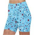 thumbnail image 1 of KIHOUT Shorts de Course Légers pour Femmes, Mode, Imprimé, Gym, Yoga, Athlétiques, Entraînement pour Femmes, Cycliste, Détente, Shorts en Molleton, 1 of 3