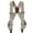 Tan, variant on Perry Suspenders 2" Men's uBEE Outback Comfort Adjustable Suspenders - Navy, Regular
