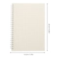 thumbnail image 2 of LEEYNEER Case Pack Graph Paper Spiral Notebook Math Engineering Grid Diary Notebook Notepad, 2 of 6