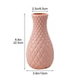 thumbnail image 3 of EGNMCR Vase, Flower Vase Plastic For Flower Vase Decorative Vase Vase For Flowers Modern Vase For Home Decor Bouquet Shelf Weddings Decorative container, 3 of 8