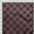 thumbnail image 3 of oneOone Tissu Tabby en Soie Tartan Décor Tissu Imprimé BTY 42 Pouces de Large, 3 of 4