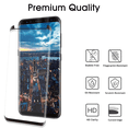thumbnail image 3 of Galaxy S9 Screen Protector,Full Coverage Tempered Glass 2 Pack Curved Anti-Scratch High Definition Tempered Glass Screen Protector Suitable for Galaxy S9, 3 of 8