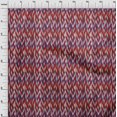 thumbnail image 3 of oneOone Viscose Chiffon Fabric Chevron Ikat Decor Fabric Printed BTY 42 Inch Wide, 3 of 4