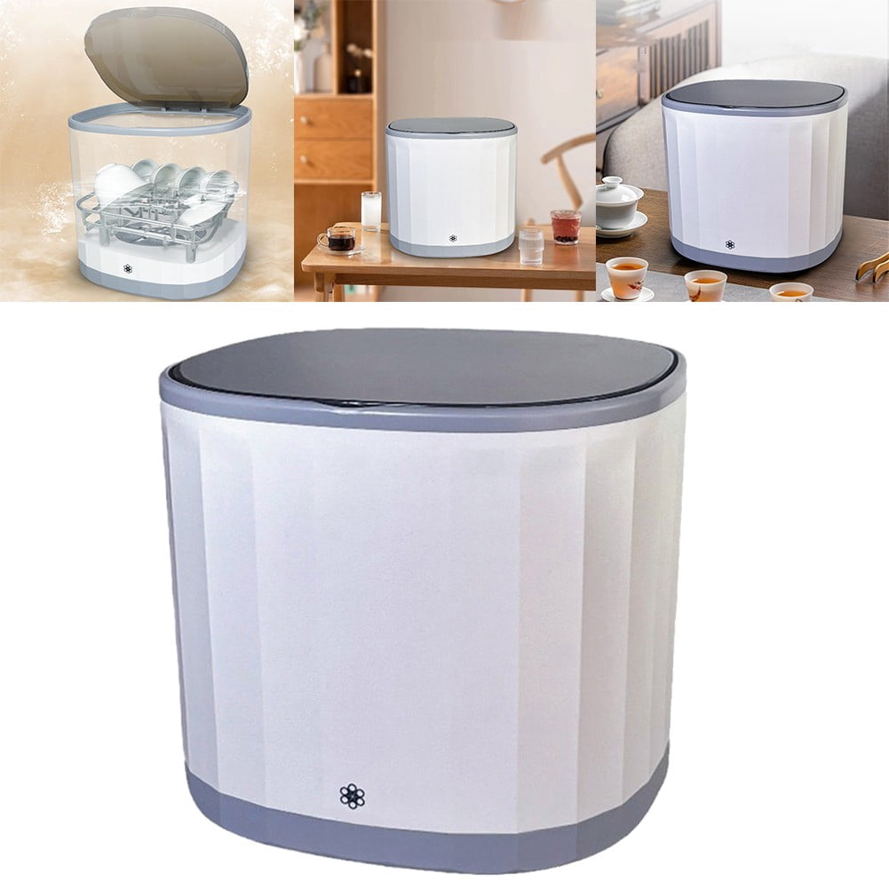 Lefu Portable USB Rechargeable Countertop Dishwasher with Internal Cup Holder
