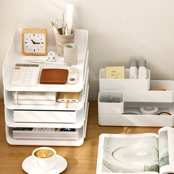 fastboy Stackable Home Storage Box In White Stylish And Functional