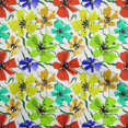 thumbnail image 1 of oneOone Georgette Viscose Light Green Fabric Floral Sewing Material Print Fabric By The Yard 42 Inch Wide, 1 of 4