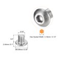 thumbnail image 2 of Unique Bargains #10-32x1/4' Button Head Socket Cap Screws, 10 Pack 304 Stainless Steel Screws, 2 of 4