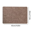 thumbnail image 3 of Modern Table Runner, Fashionable and Beautiful Table Runner Leather Placemats Double Sided Western Style Household Heat Insulating Mats Dining Table Runner, 3 of 6