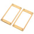 thumbnail image 4 of Electric Guitar Pickup Frame, Shiny Finish Humbucker Pickup Cover Replacement Sturdy Metal  For Decoration Gold, 4 of 8
