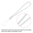 thumbnail image 4 of Unique Bargains 18cm Portable Item Nylon Cord Lanyards Hand Wrist Strap String White 20 Pack, 4 of 6